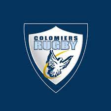 On voit le logo de Colomiers Rugby, partenaire du Club HAPPY IN FRANCE